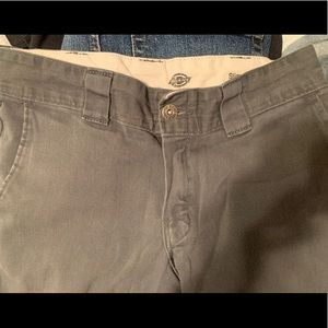 Gray Dickies Slim Taper